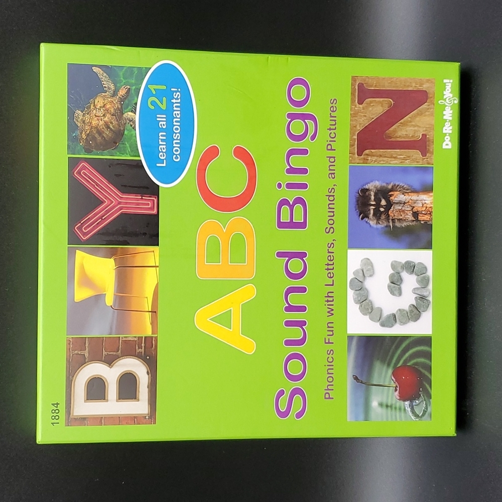 New Discovery Toys ABC Sound Bingo Game